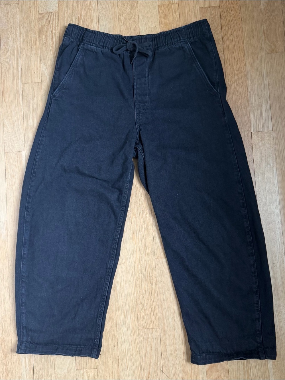 Gap Black Drawstring Casual Jeans